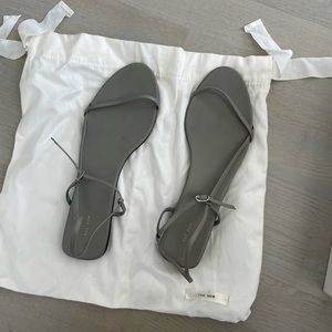 The Row bare sandal flat